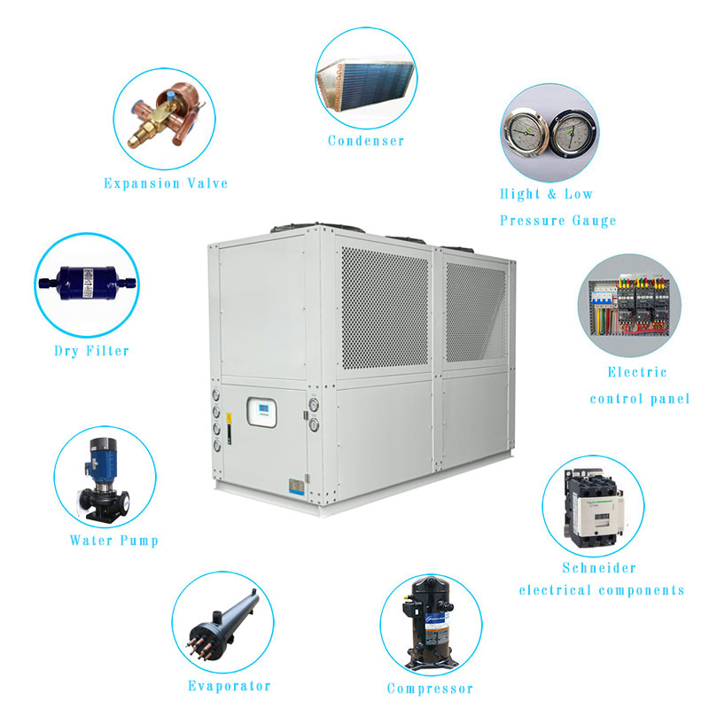 风冷涡旋主图和配件示意图 风冷涡旋主图和配件示意图
